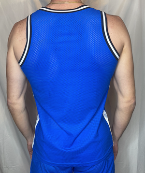 CT Royal Blue Mesh Tank