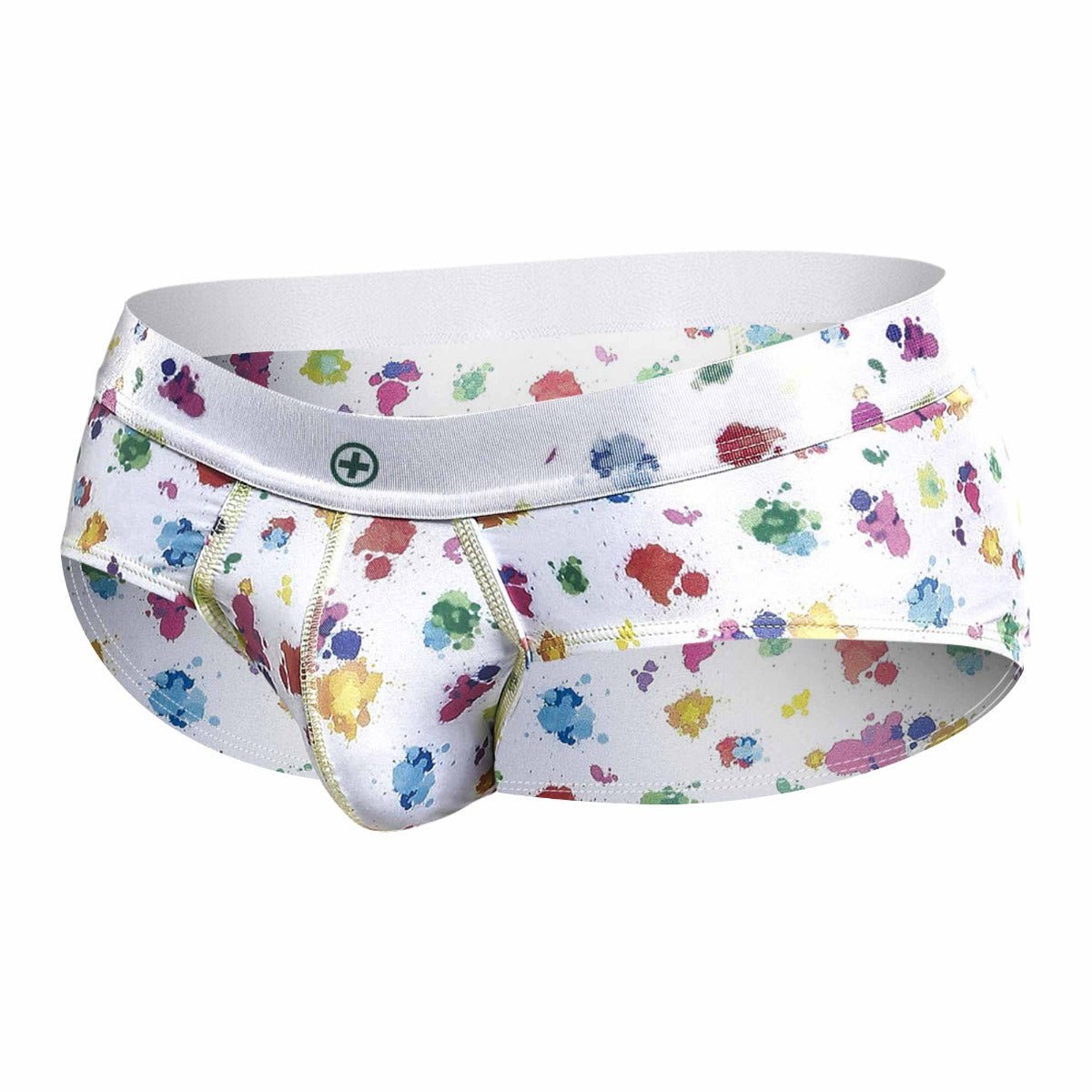 Malebasics New Hipster Brief White Splash | MEN Brief | Malebasics | OUTFAIR | OUTFAIR