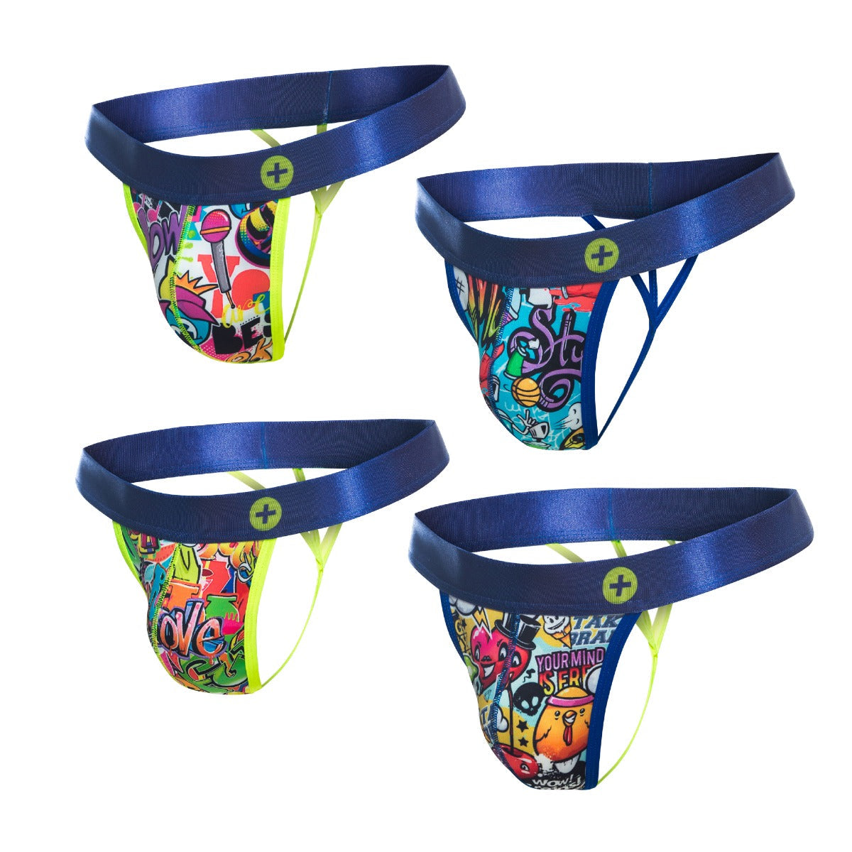 MaleBasics Hipster Thong Comics