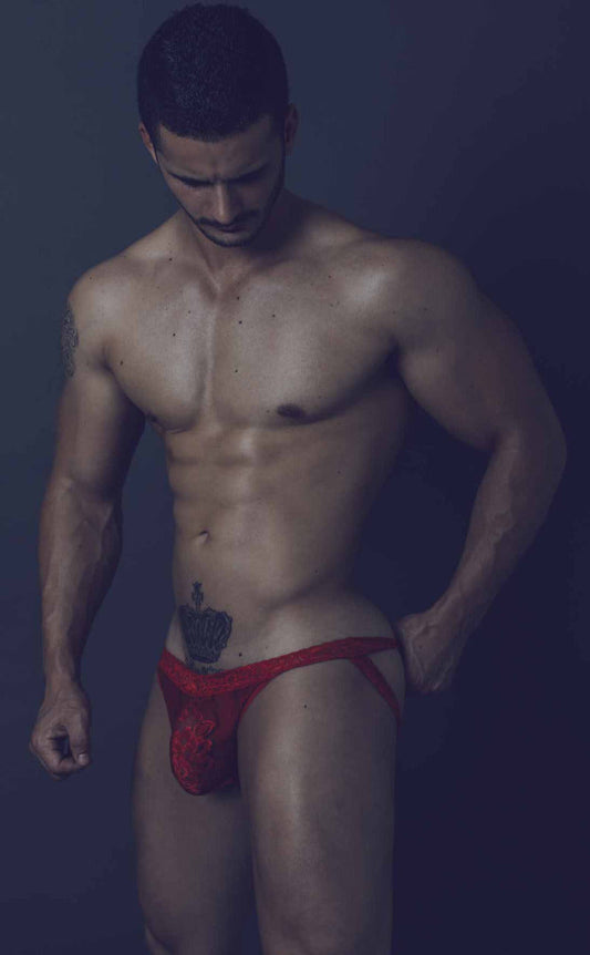 MOB Men's Lace Jockstrap