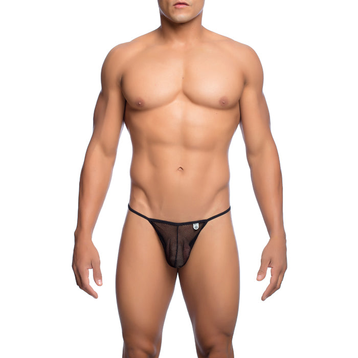 MOB Men's Fishnet Thong - view 7
