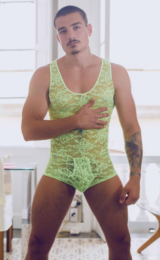MOB Men's Lace Bodysuit Final Sale | MEN Bodysuit | Malebasics | OUTFAIR | OUTFAIR