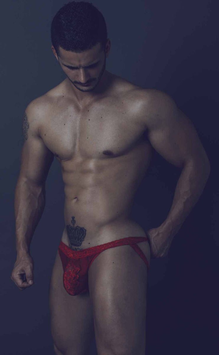 MOB Men's Lace Jockstrap | MEN Jockstrap | Malebasics | OUTFAIR | OUTFAIR