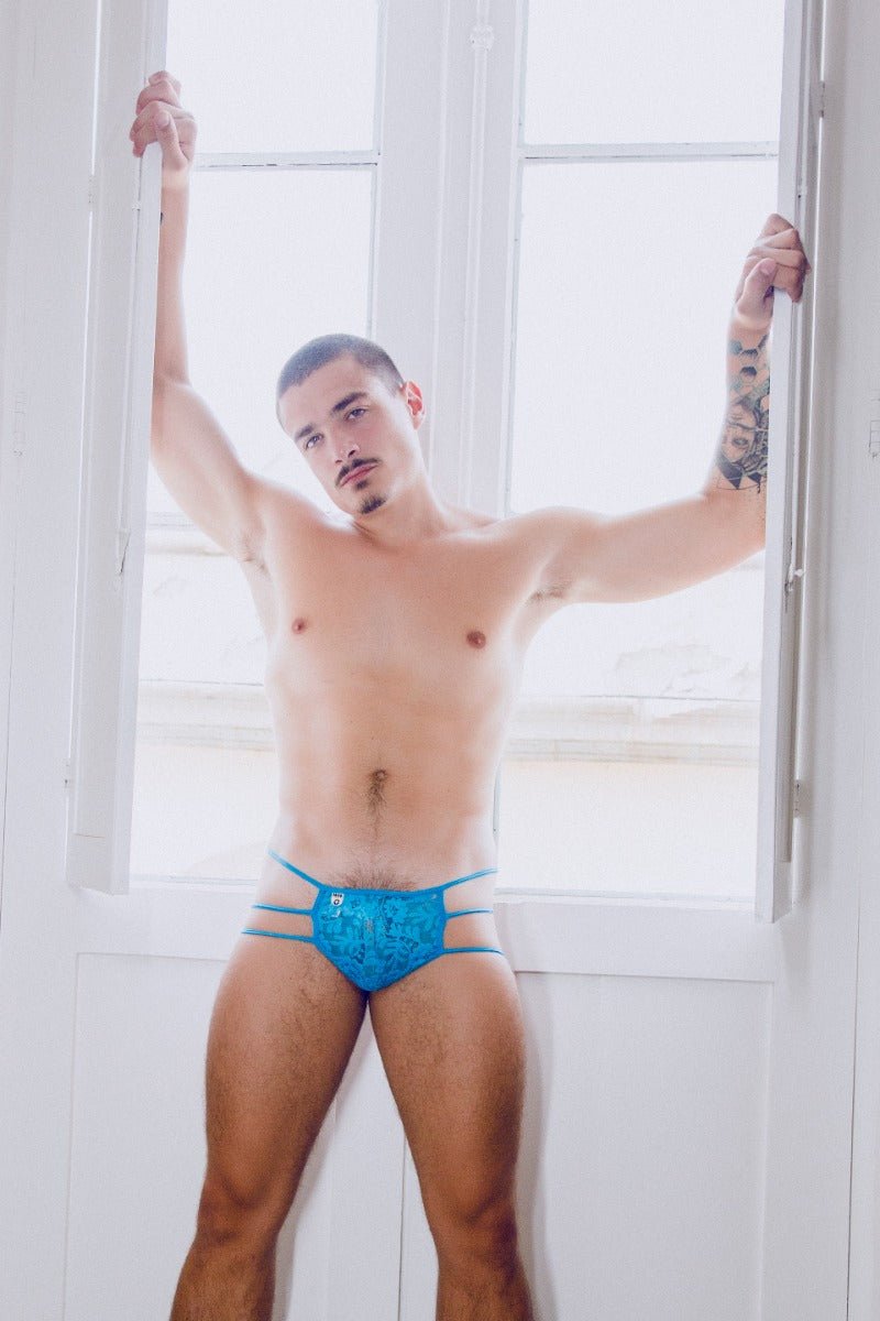 MOB Men's Lace Pouch Thong | MEN Thong | Malebasics | OUTFAIR | OUTFAIR