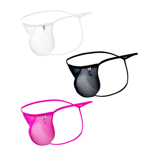 MOB Men's Fishnet Thong
