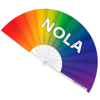 NOLA Rainbow Fan - view 1