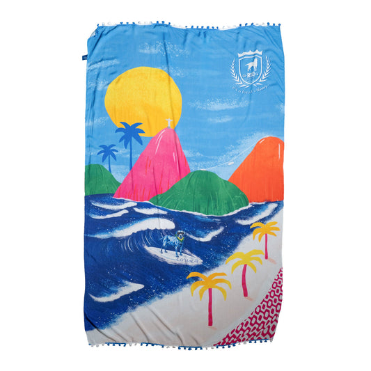 Pão de açúcar Canga de Praia- Brazilian Beach Towel (Sarong / Pareo)