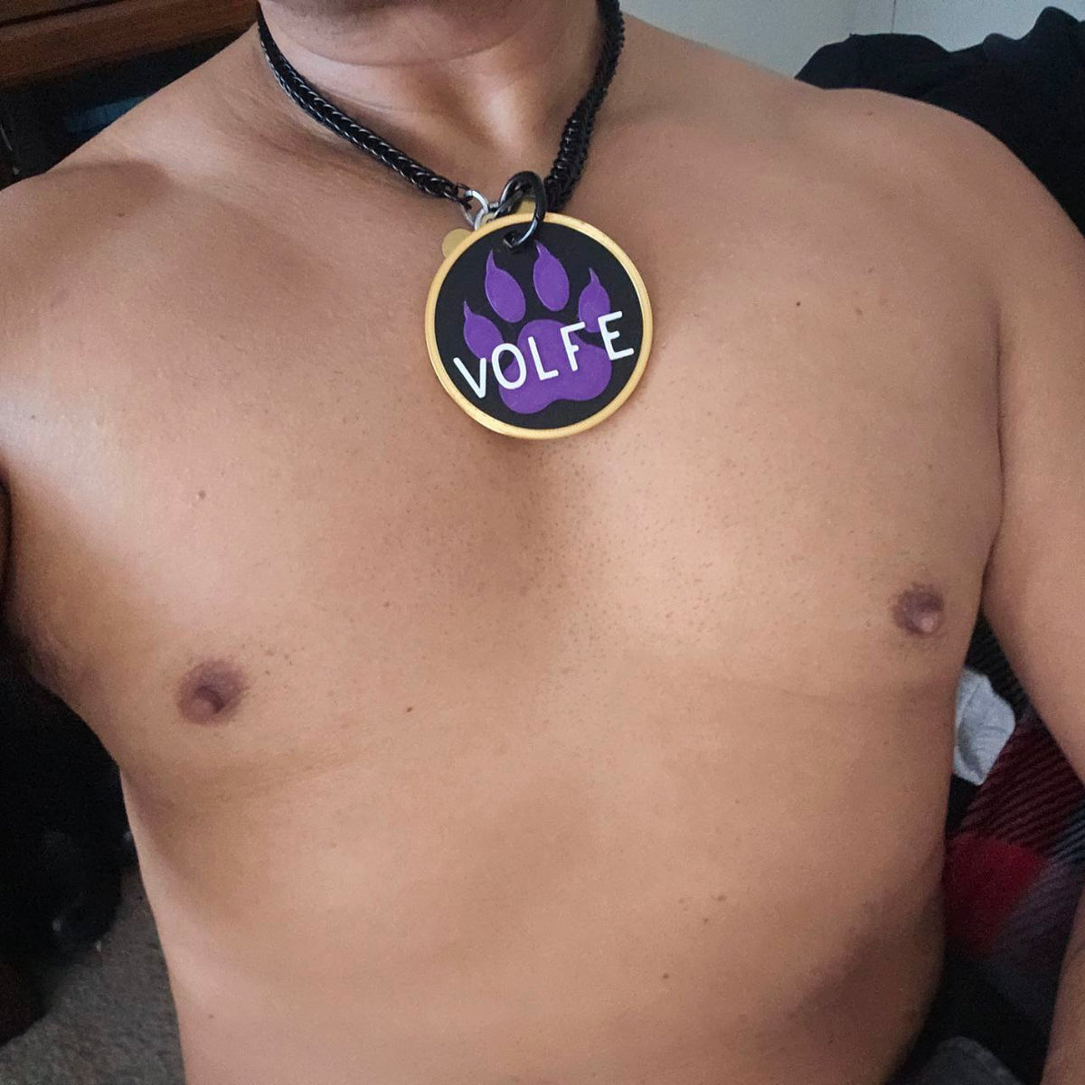 🐾 High Tech: 3D Printed Puppy Paw Name Badges (Includes NFC Chip)