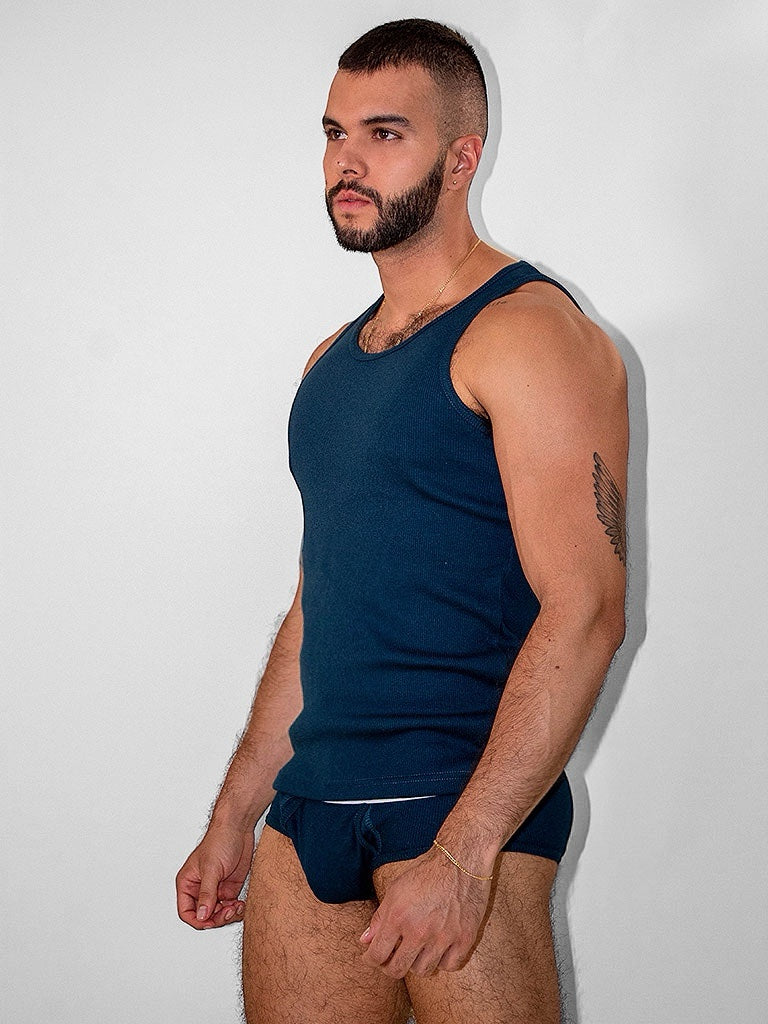 Cobalt Tank Top | MEN TANK TOP | BATTYSTA | OUTFAIR | OUTFAIR