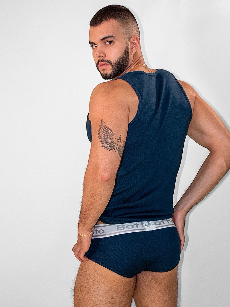 Cobalt Tank Top | MEN TANK TOP | BATTYSTA | OUTFAIR | OUTFAIR