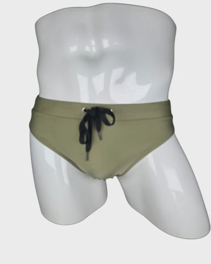 Military Green Swimsuit