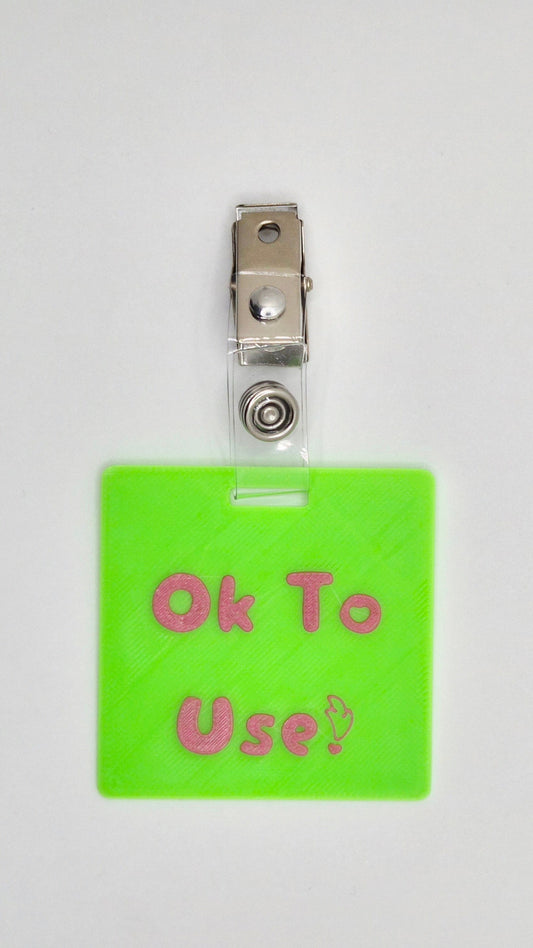 Consent Badge - view 2