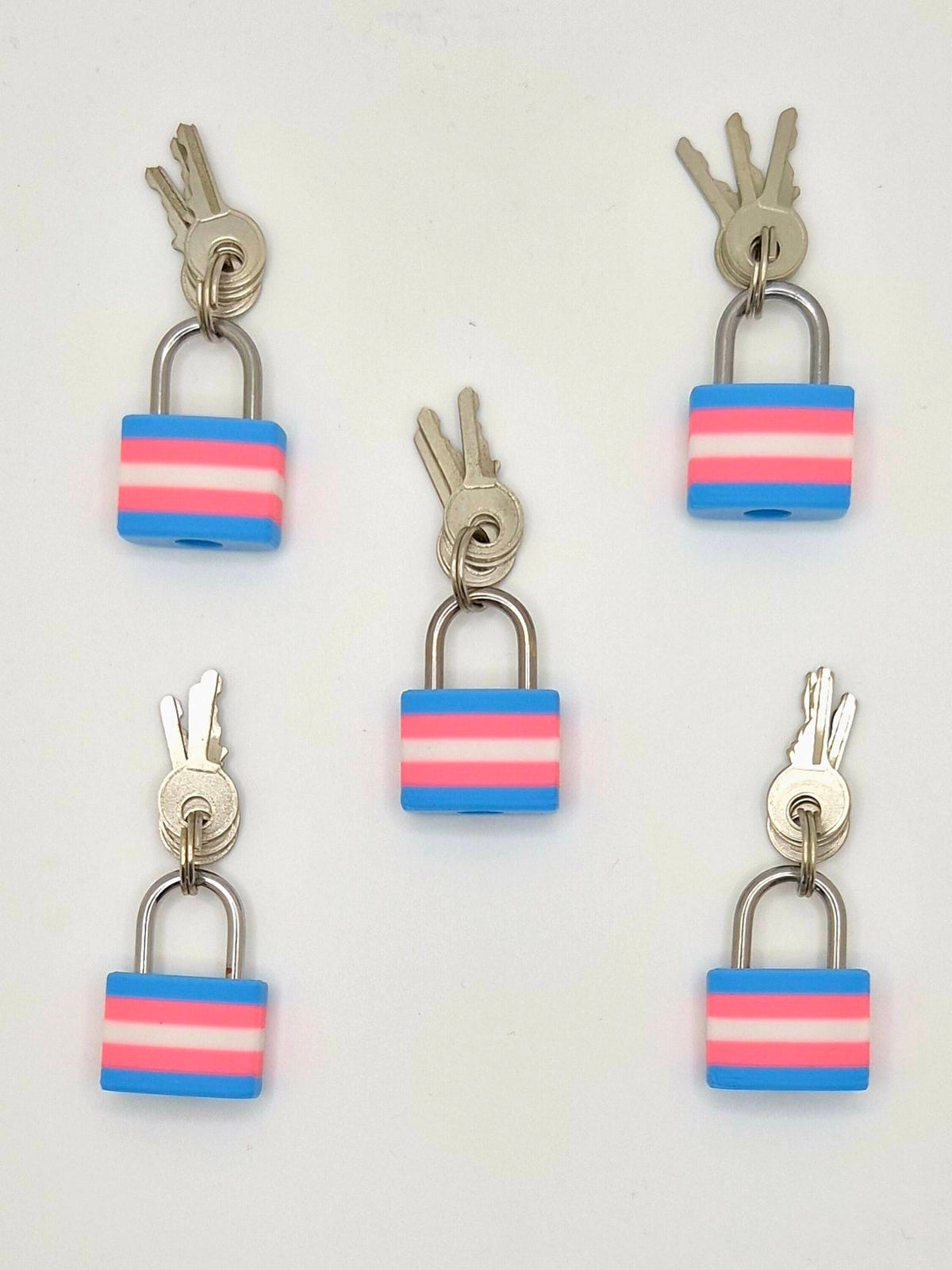 Small Padlock & Cover – Custom Kink Collar Lock, Keyed Alike Options, Glow & Pride Styles