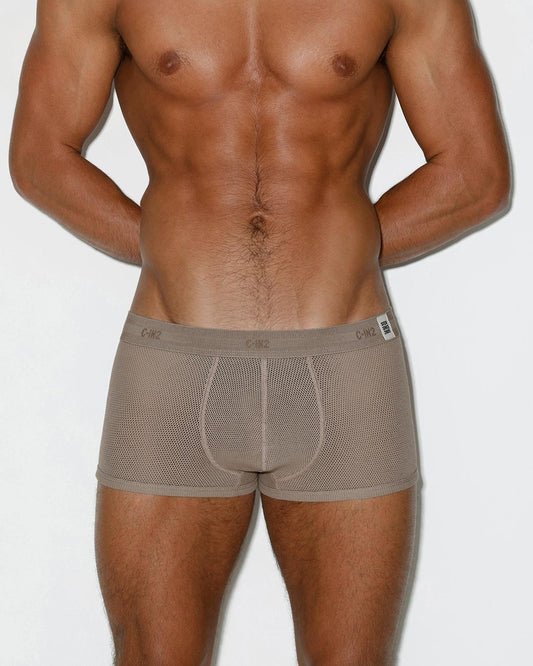 Rough Knit Trunk Sardinia Tan - front view