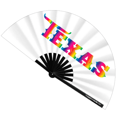 Texas Pride Hand Fan