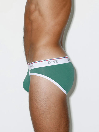 Throwback Sport Brief Fern Green - view 3
