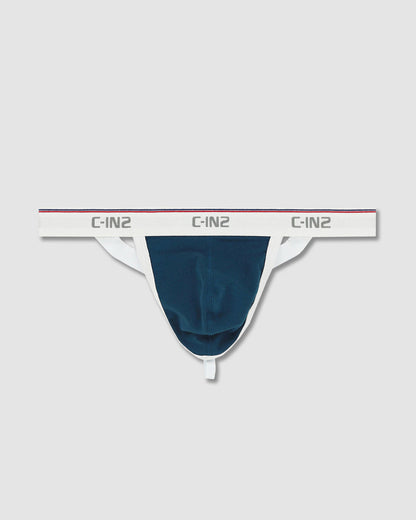 Throwback Y-Back Thong Bicycle Blue - view 4