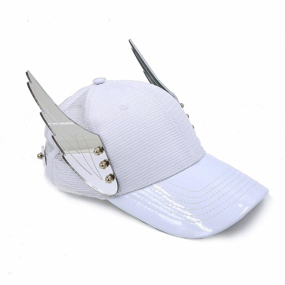Mirror Wings White Hat