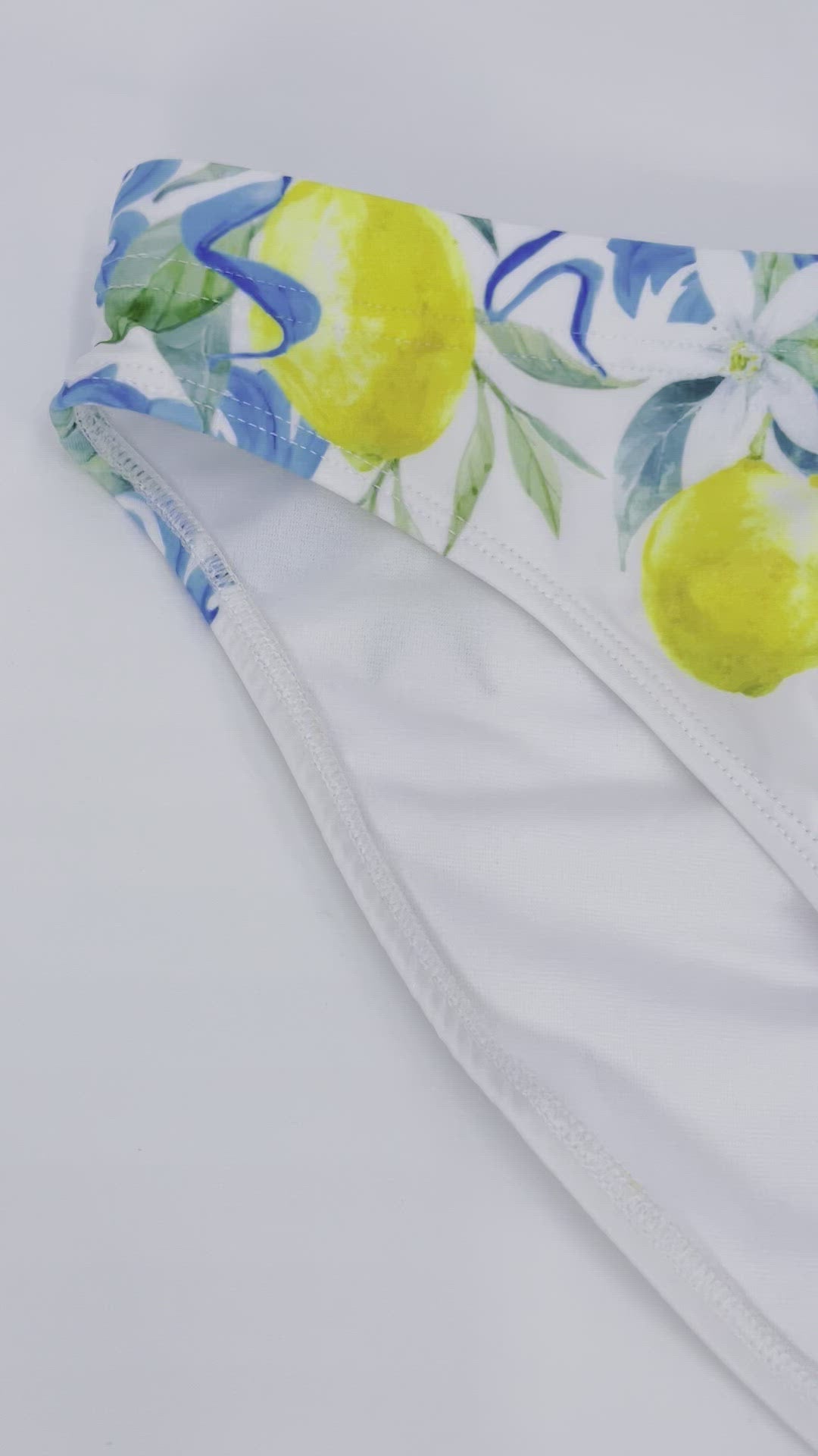 LEMON OPULENCE SWIMSUIT