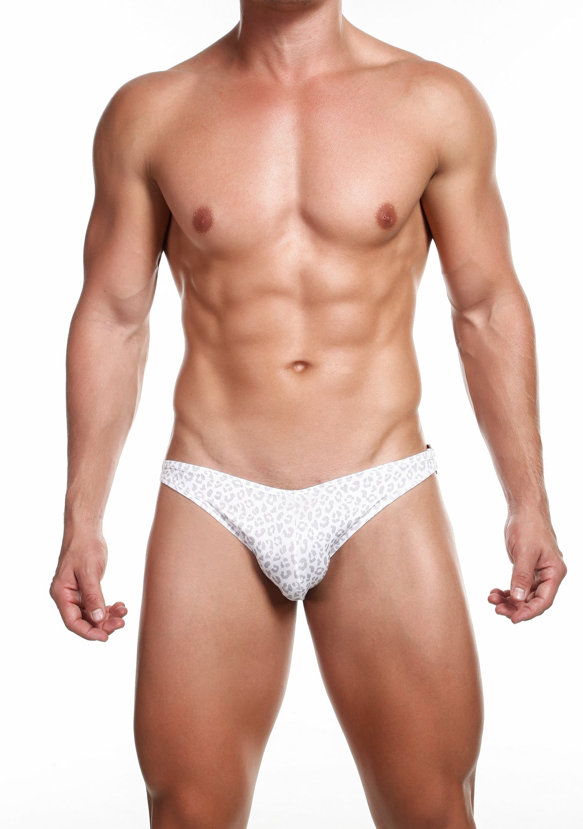 IRON LEOPARD BIKINI WHITE | MEN SWIMWEAR | ALEXX | OUTFAIR | OUTFAIR