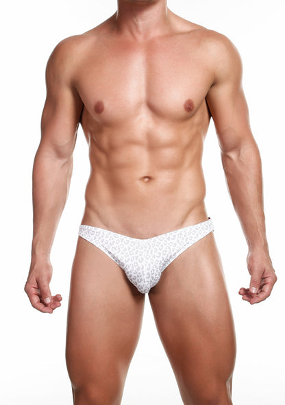 IRON LEOPARD BIKINI WHITE | MEN SWIMWEAR | ALEXX | OUTFAIR | OUTFAIR
