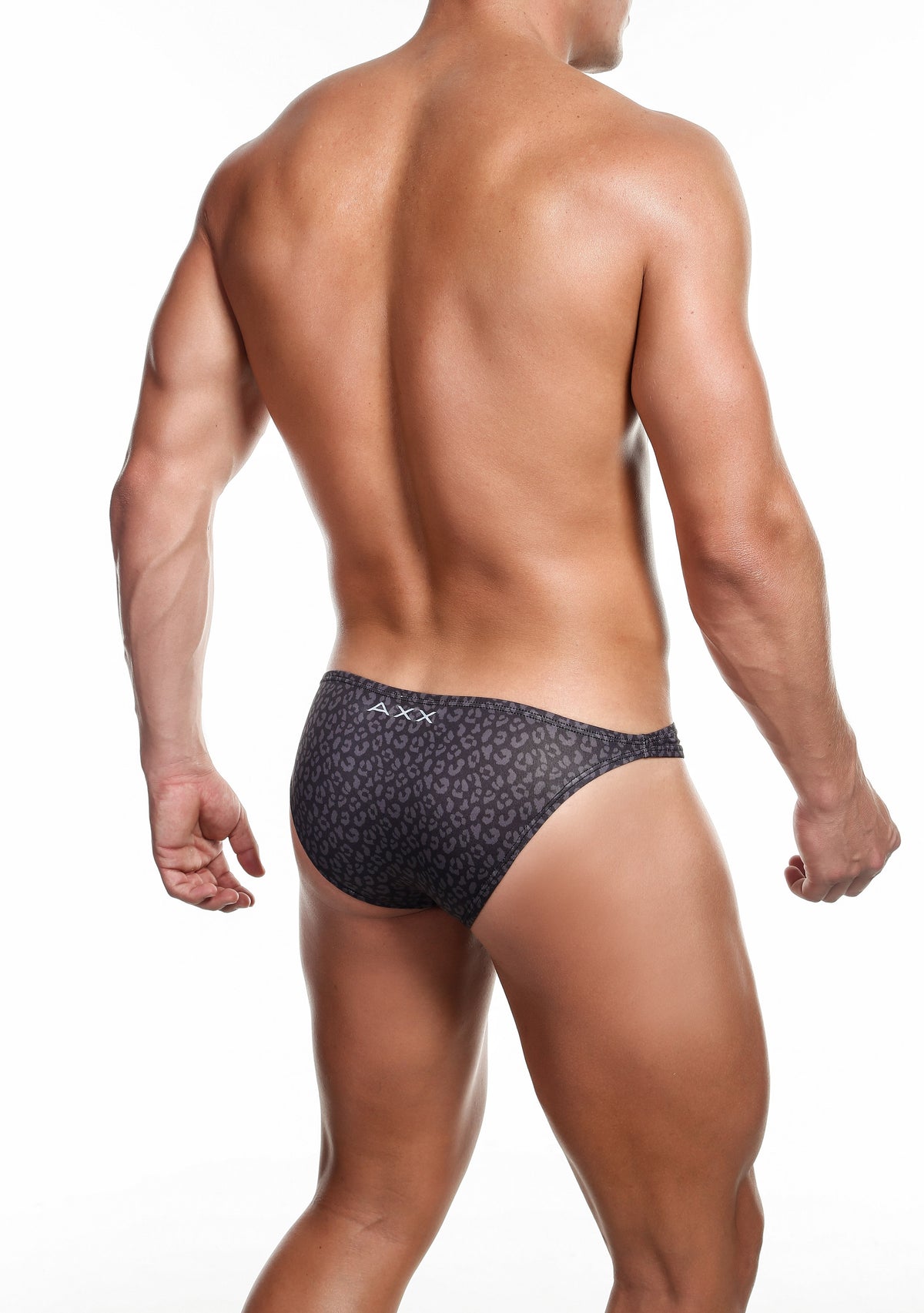 IRON LEOPARD BIKINI BLACK | MEN SWIMWEAR | ALEXX | OUTFAIR | OUTFAIR