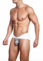 ZEBRA JOCKSTRAP WHITE