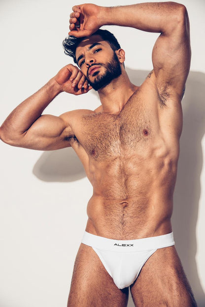 Tangy Thong White | UNDERWEAR | ALEXX | OUTFAIR