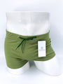 Olive Commando Stretch Short Shorts