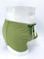 Olive Commando Stretch Short Shorts