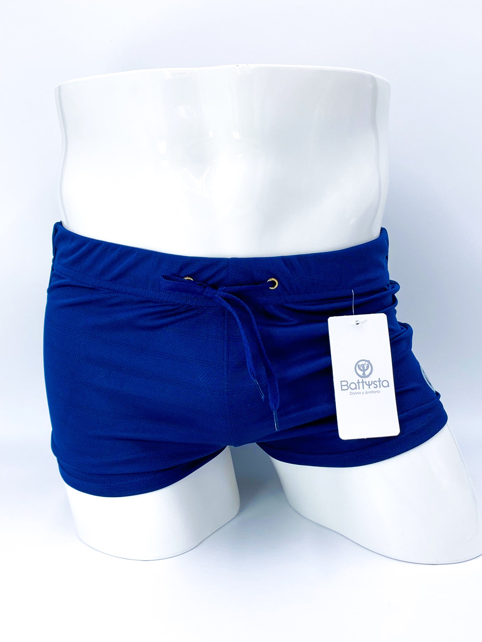 Petroleum Blue Commando Stretch Short Shorts | SHORTS | BATTYSTA | OUTFAIR