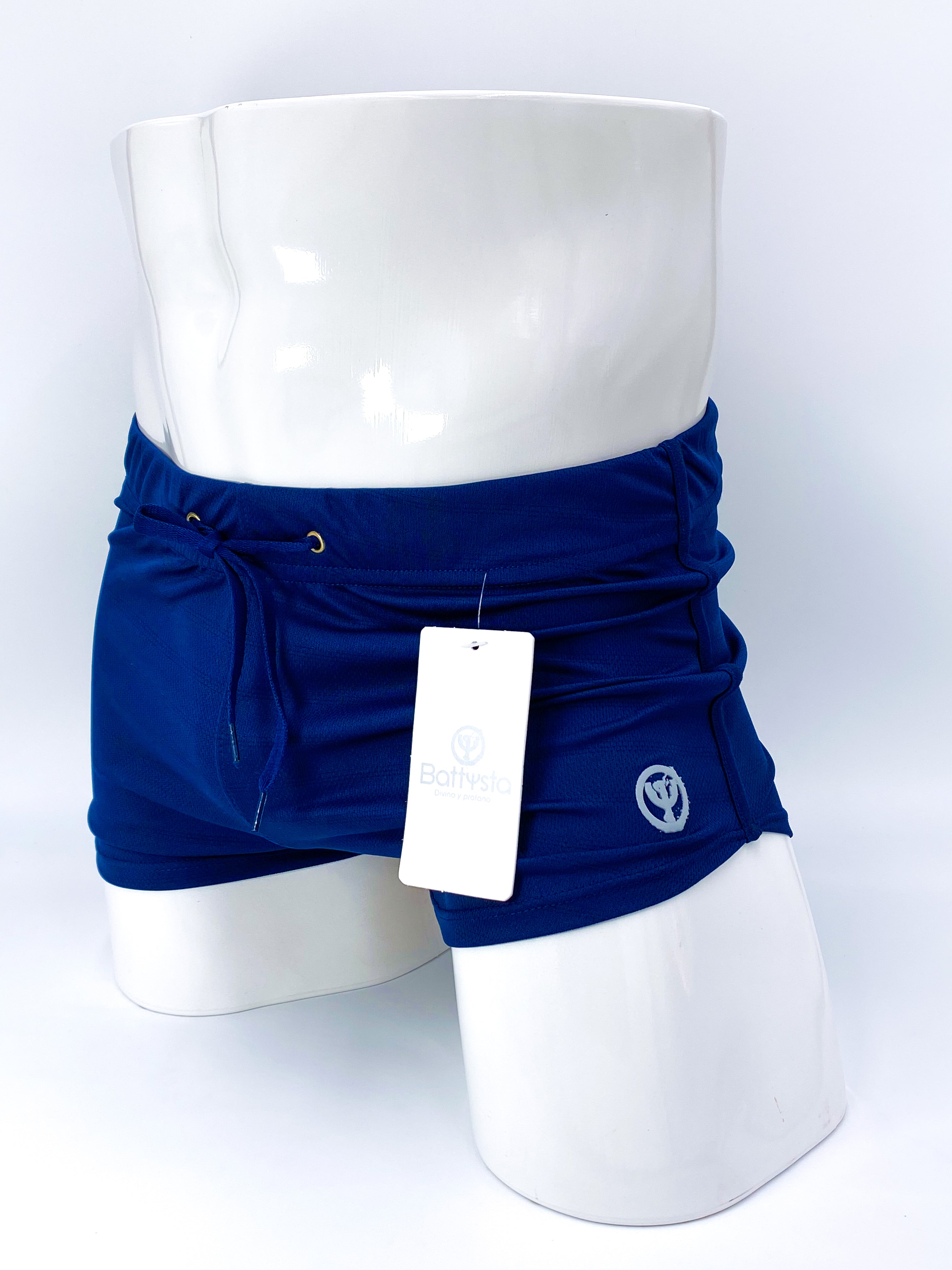 Petroleum Blue Commando Stretch Short Shorts | SHORTS | BATTYSTA | OUTFAIR