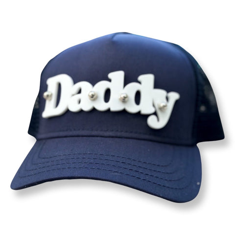 Navy Daddy Hat | MEN ACCESSORIES | STRAPPING BOY NYC | OUTFAIR | OUTFAIR