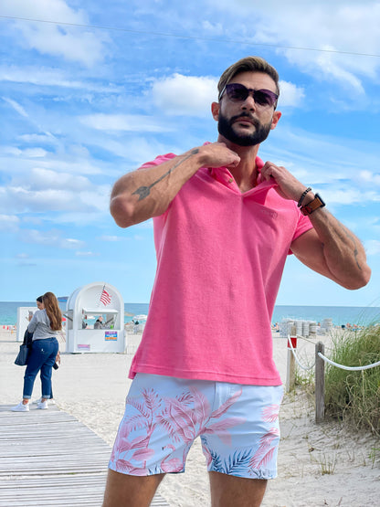 Terry Beach Polo | MEN SHIRT | KBAYO | OUTFAIR | OUTFAIR