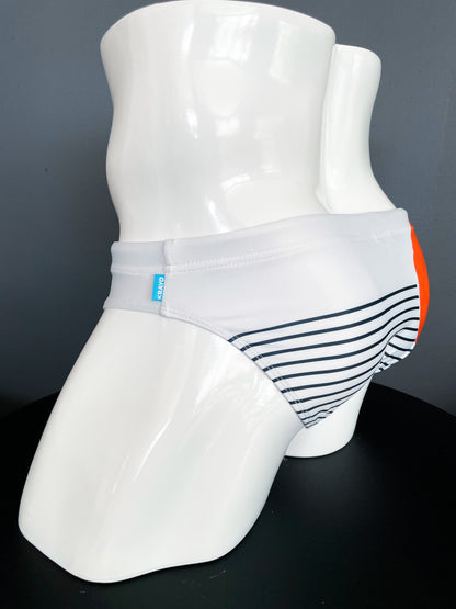 Art Basel Orange Bikini | MEN SWIMWEAR | KBAYO | OUTFAIR | OUTFAIR