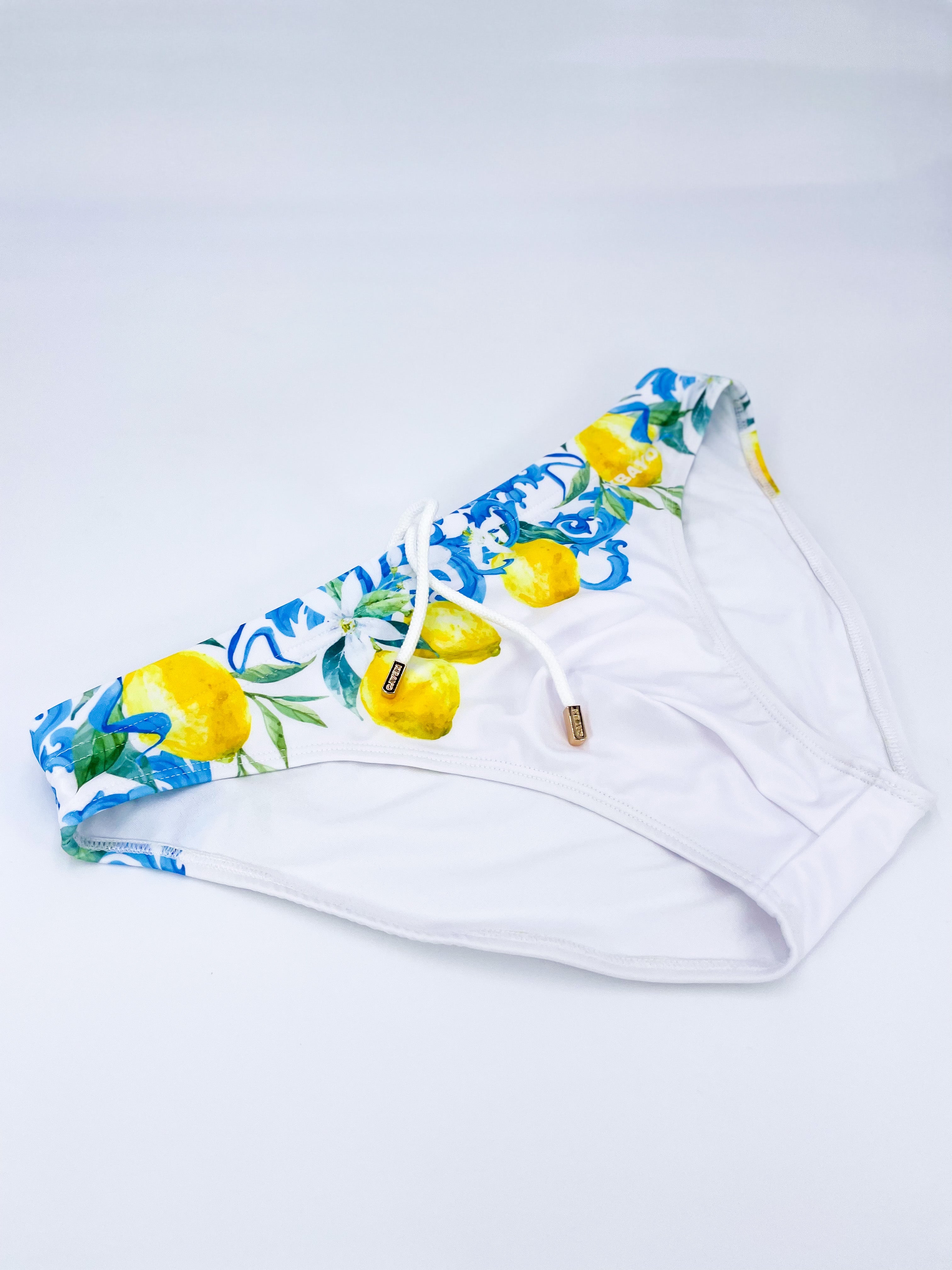 LEMON OPULENCE SWIMSUIT | MEN SWIMWEAR | KBAYO | OUTFAIR | OUTFAIR