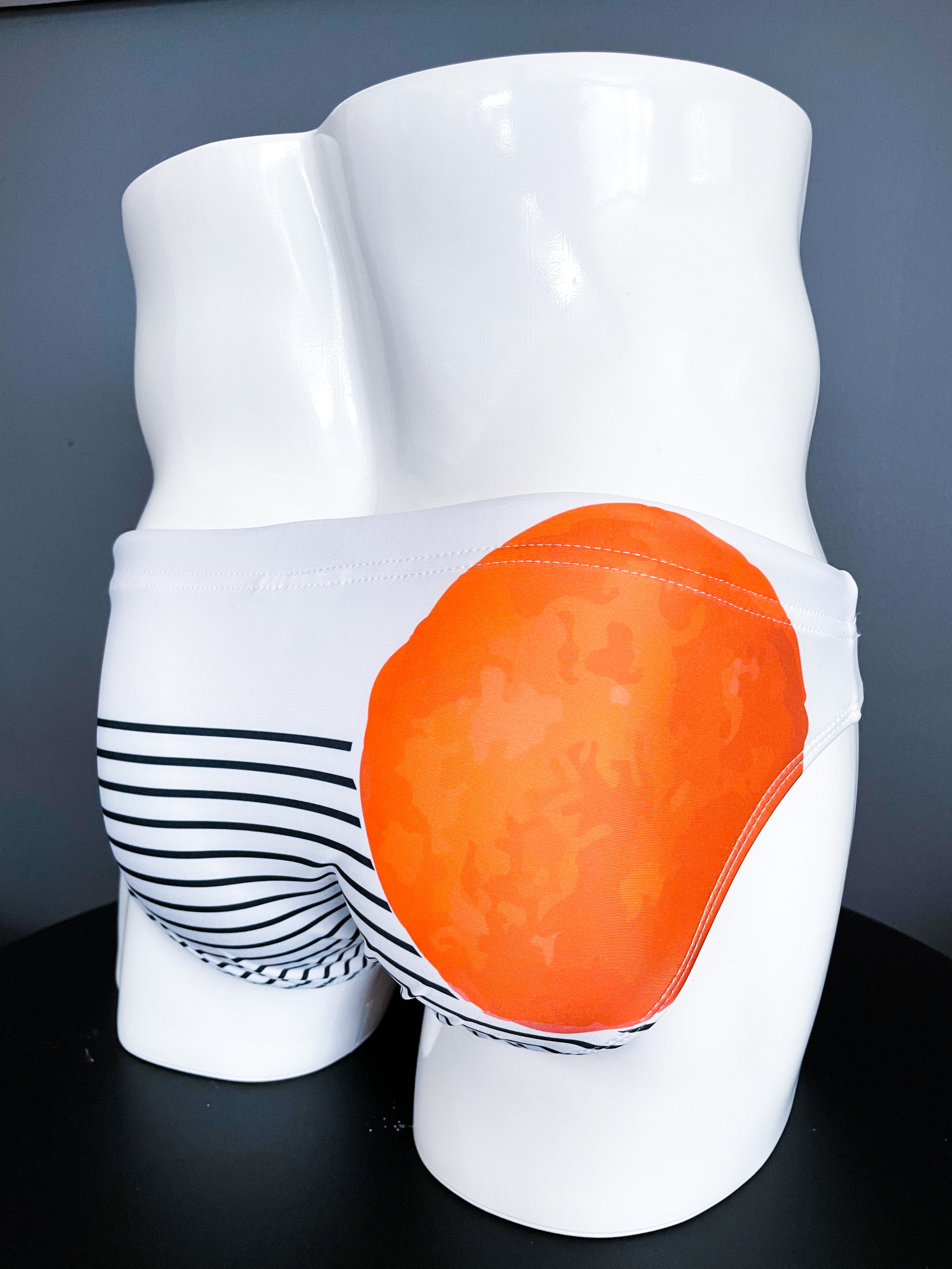 Art Basel Orange Bikini | MEN SWIMWEAR | KBAYO | OUTFAIR | OUTFAIR