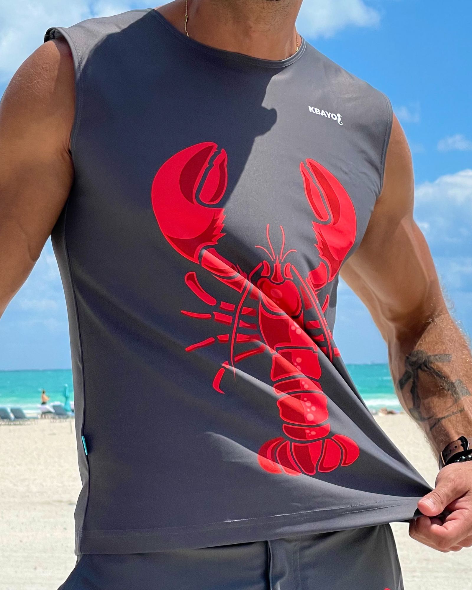 The Caribbean Tank Top | MEN TANK TOP | KBAYO | OUTFAIR | OUTFAIR