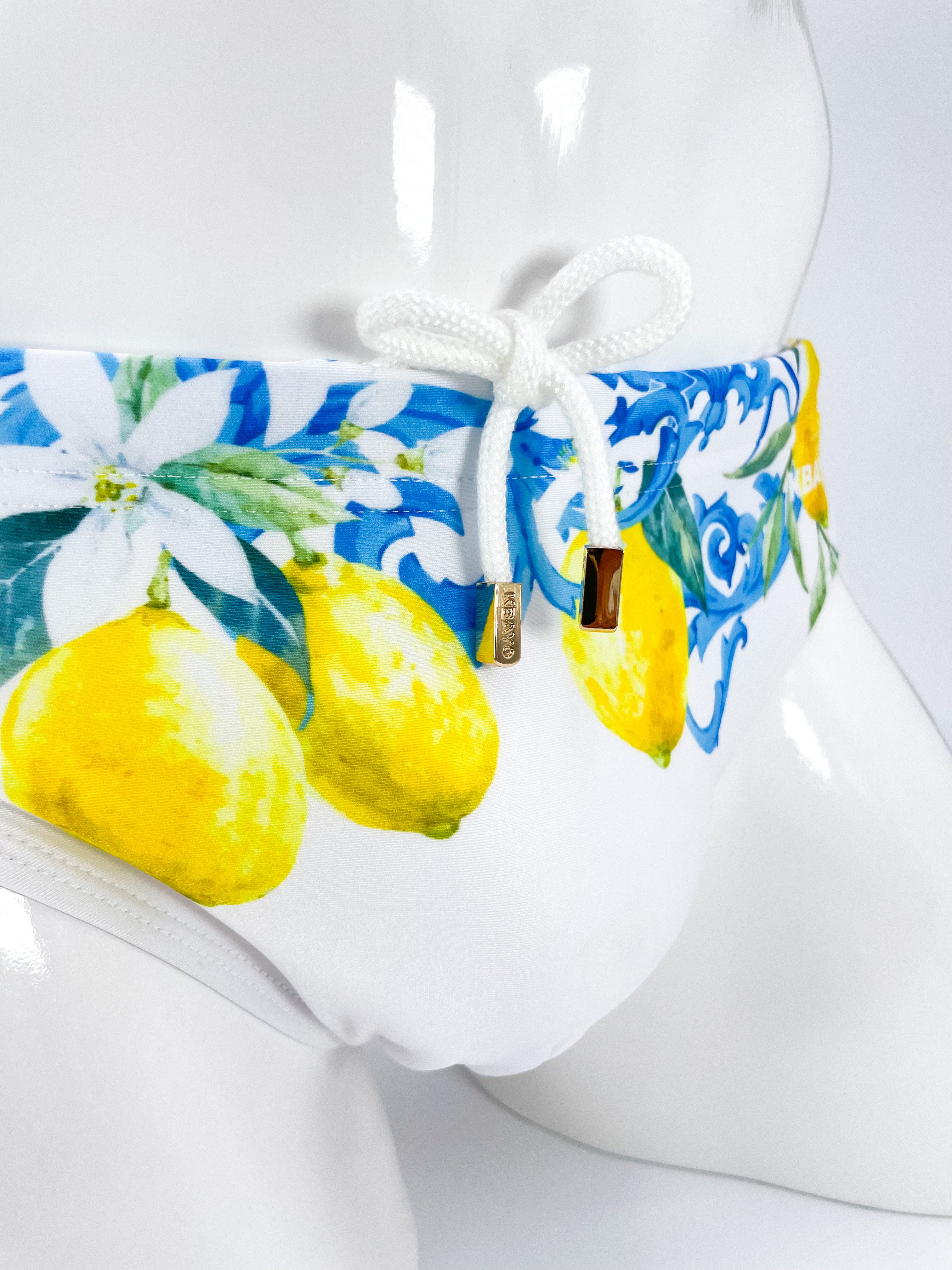 LEMON OPULENCE SWIMSUIT | MEN SWIMWEAR | KBAYO | OUTFAIR | OUTFAIR
