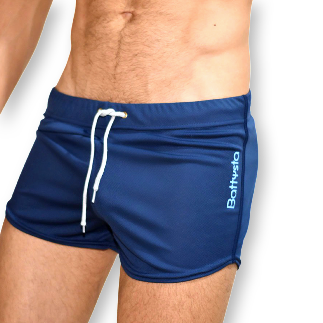 Denim Commando Stretch Short Shorts | MEN SHORTS | BATTYSTA | OUTFAIR | OUTFAIR