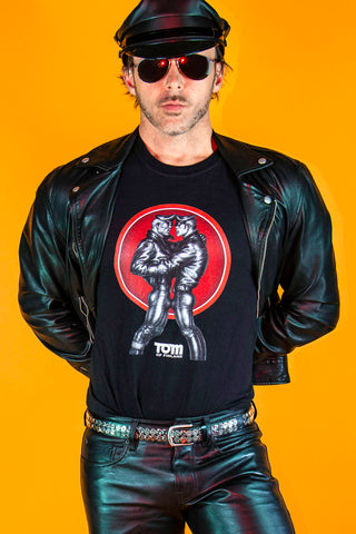 Tom of Finland Leather Man T-shirt | MEN TSHIRT | TOM OF FINLAND | OUTFAIR | OUTFAIR