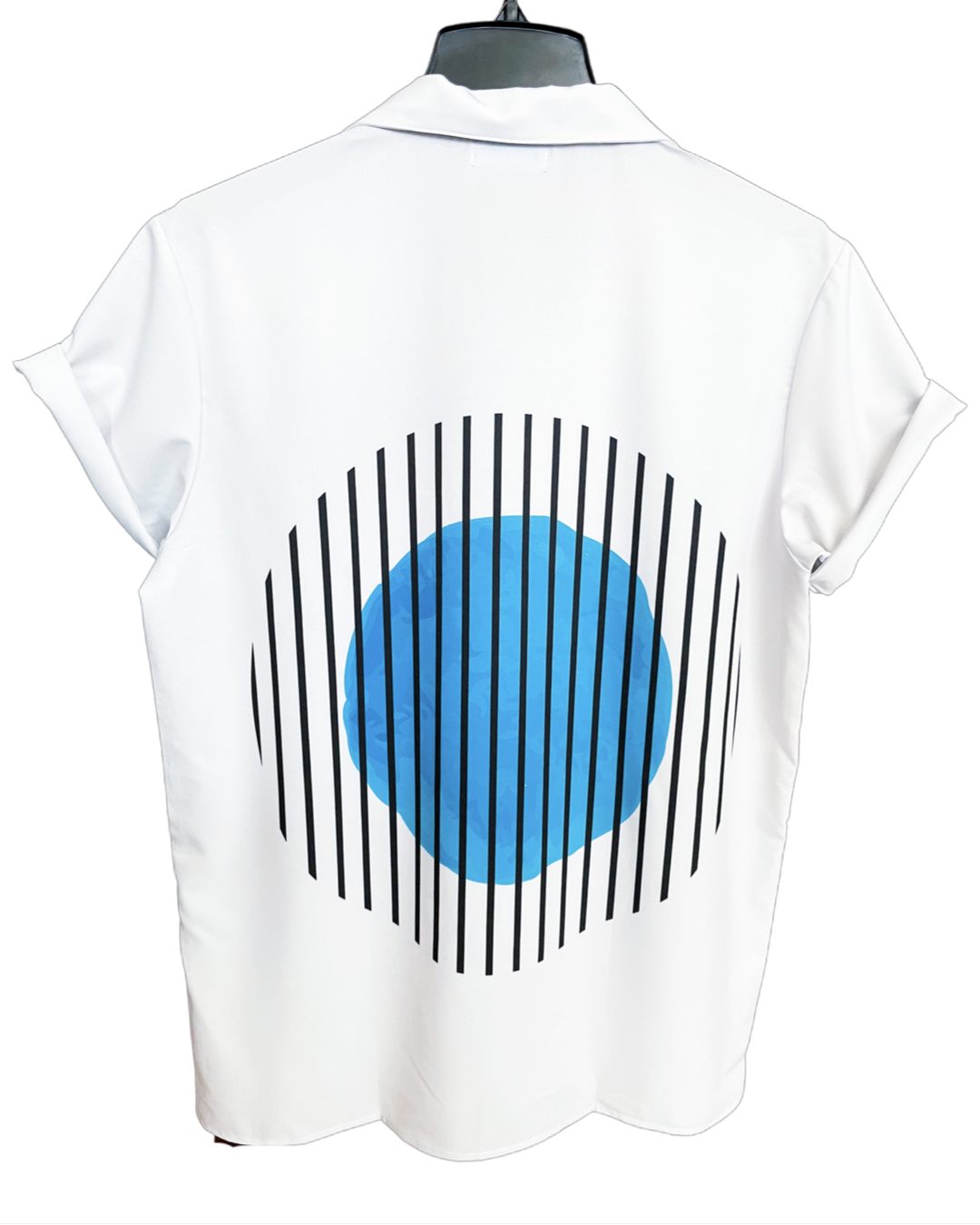 Art Basel Blue Shirt | MEN SHIRT | KBAYO | OUTFAIR | OUTFAIR