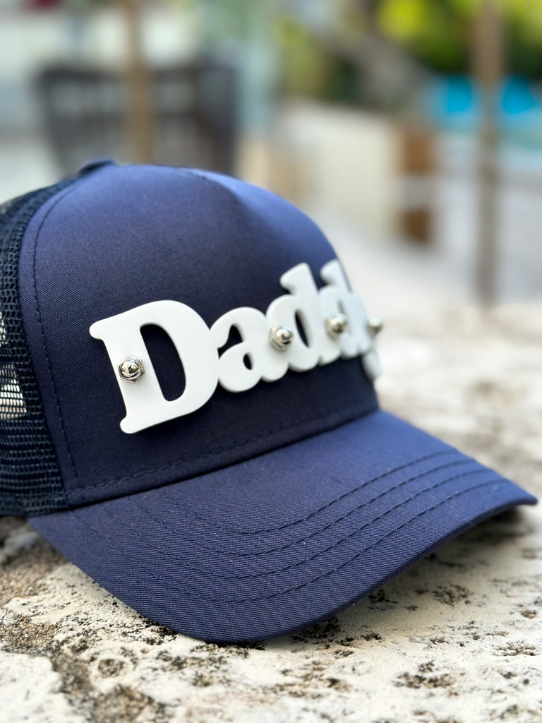 Navy Daddy Hat