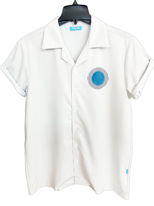 Art Basel Blue Shirt | MEN SHIRT | KBAYO | OUTFAIR | OUTFAIR