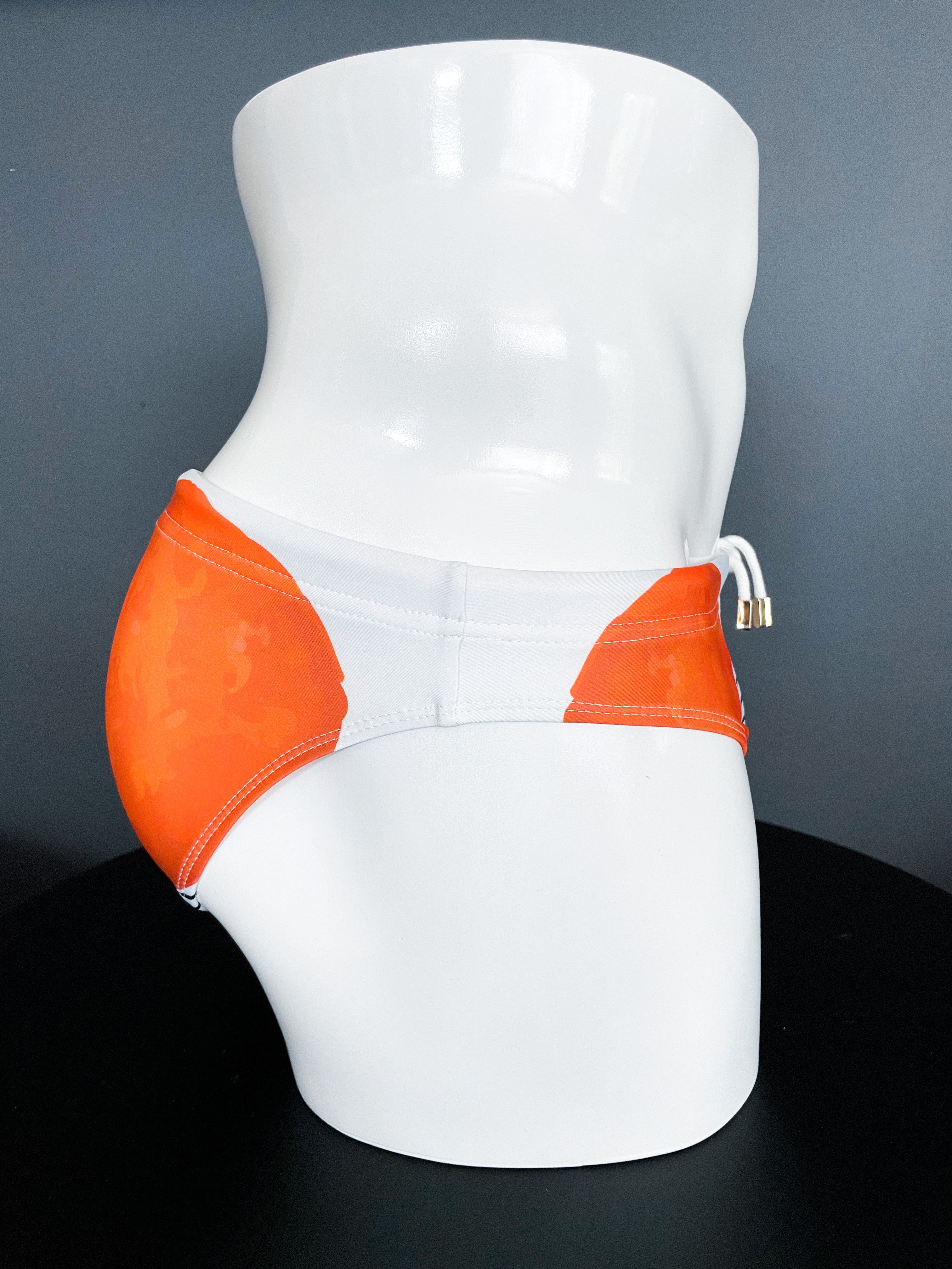 Art Basel Orange Bikini | MEN SWIMWEAR | KBAYO | OUTFAIR | OUTFAIR