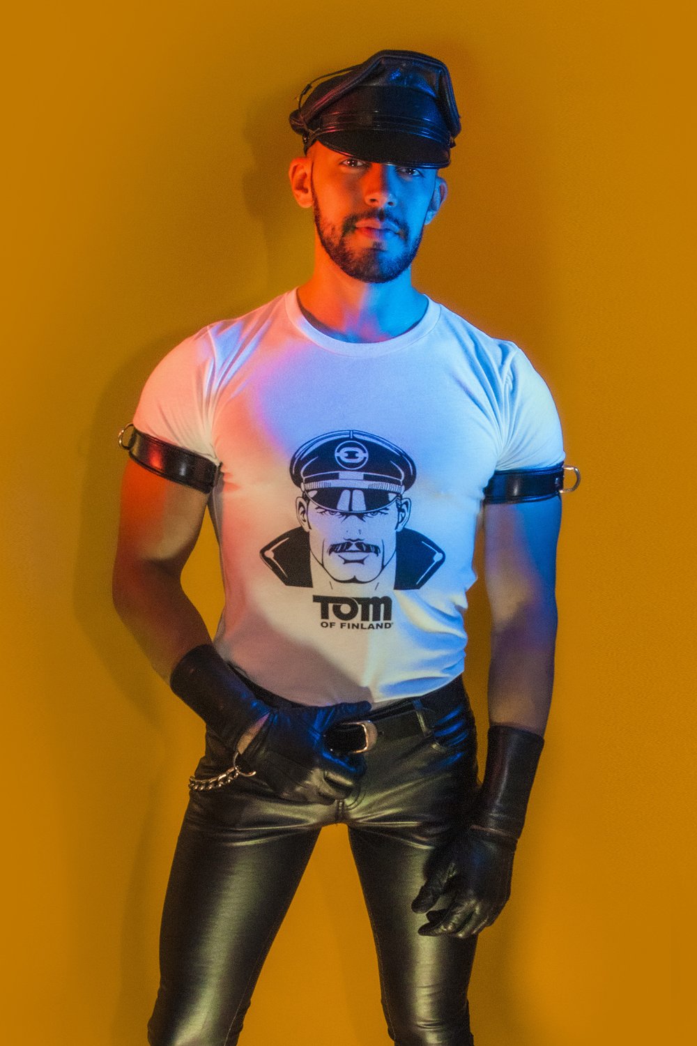 Tom of Finland "Leather Dude" T-shirt | MEN TSHIRT | TOM OF FINLAND | OUTFAIR | OUTFAIR
