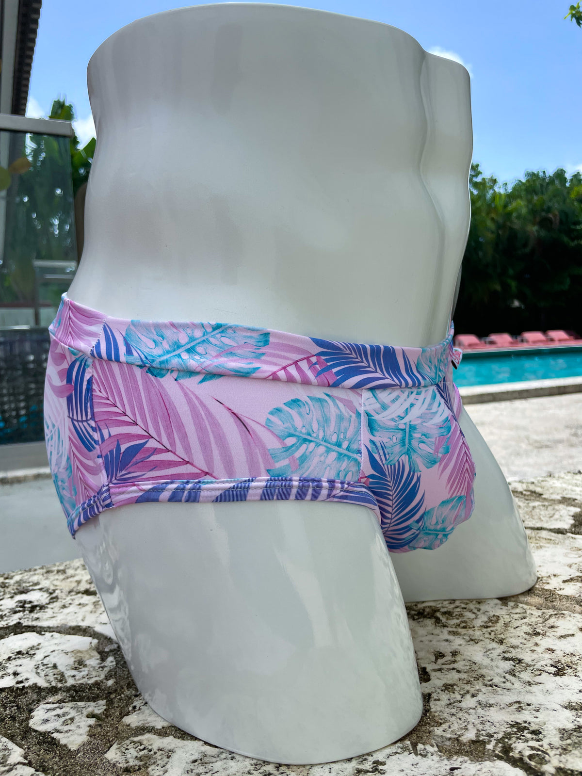 Pink Jungle Briefs | MEN SWIMWEAR | JCASTELL | OUTFAIR | OUTFAIR