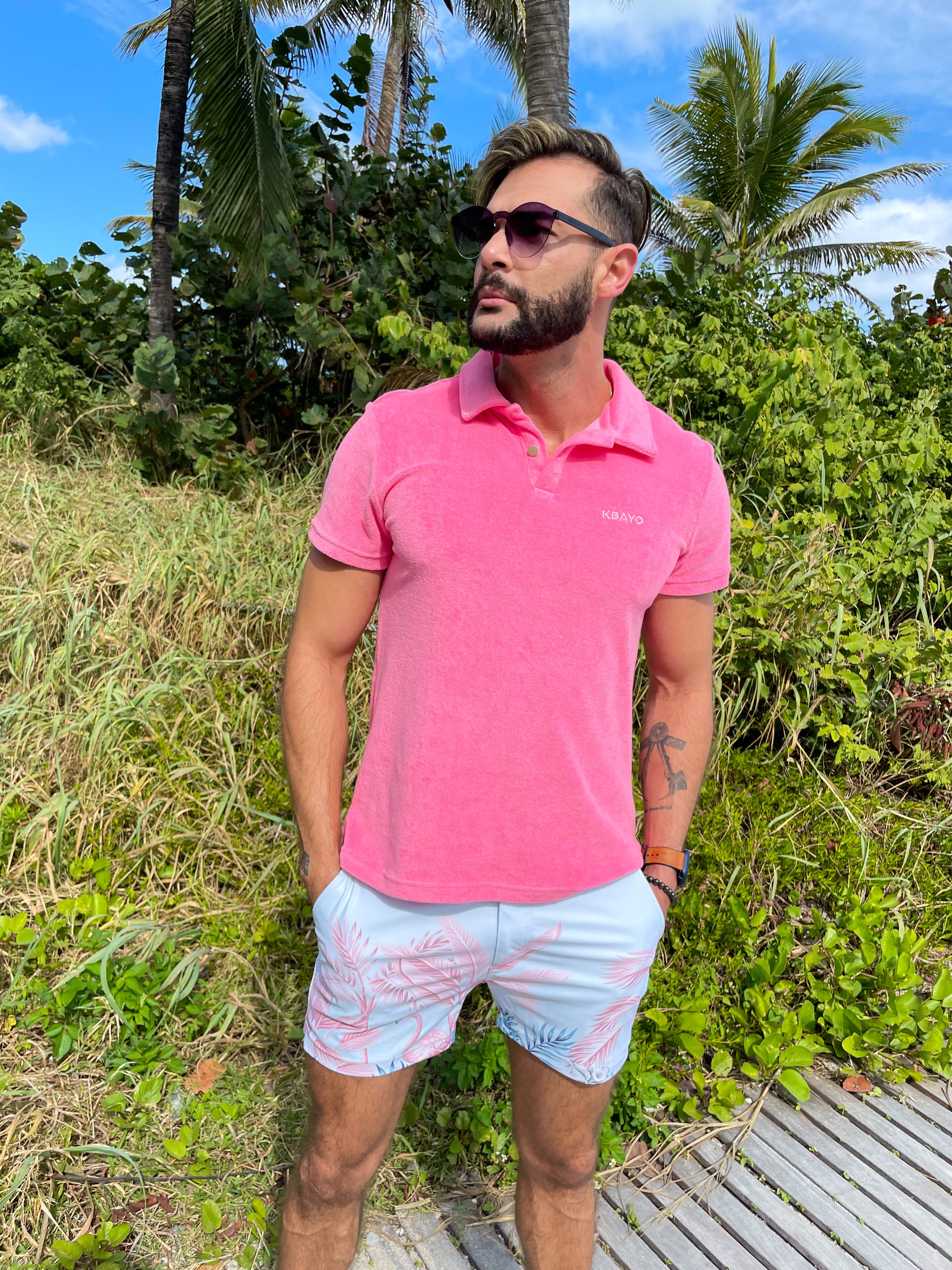 Terry Beach Polo | MEN SHIRT | KBAYO | OUTFAIR | OUTFAIR