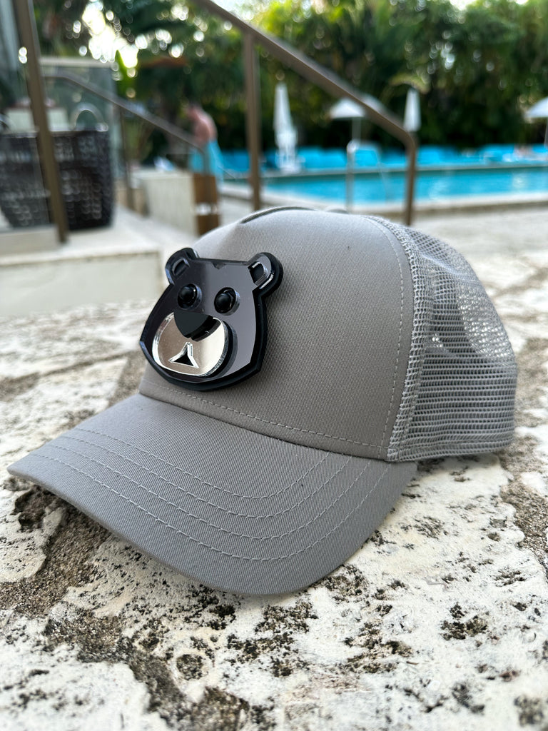 Mirror Bear Grey Hat