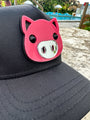 Pink Pig Black Hat